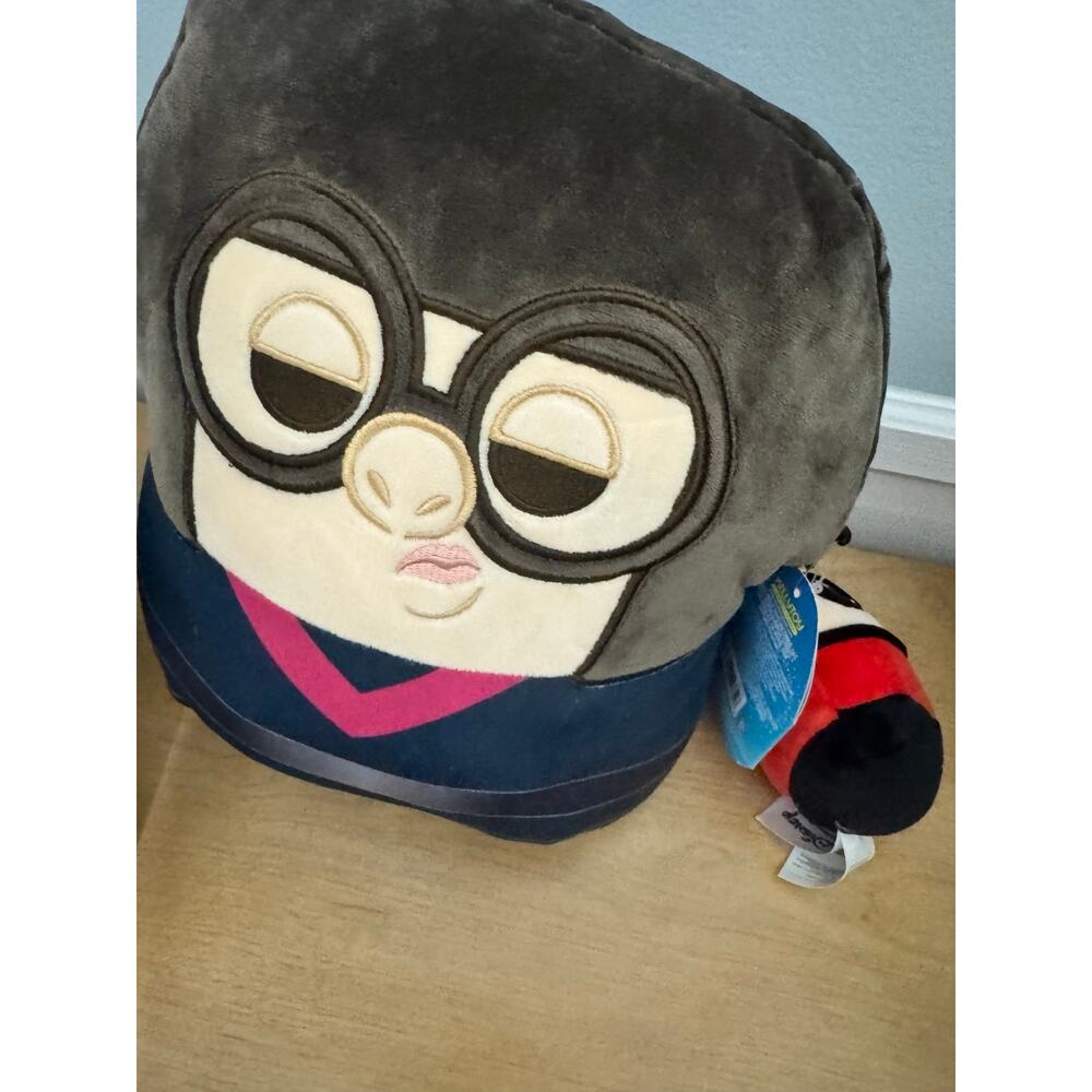 Disney Squishmallows Edna Mode & Jack-Jack Plush Set The Incredibles NWT!!!!!